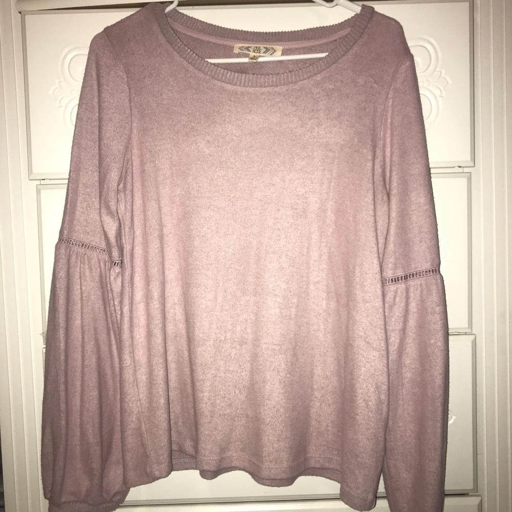 Pink sweater